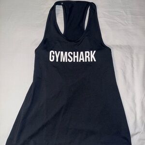 Gymshark Women's Black Racerback Tank Top